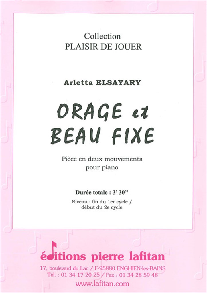 Orage et Beau Fixe